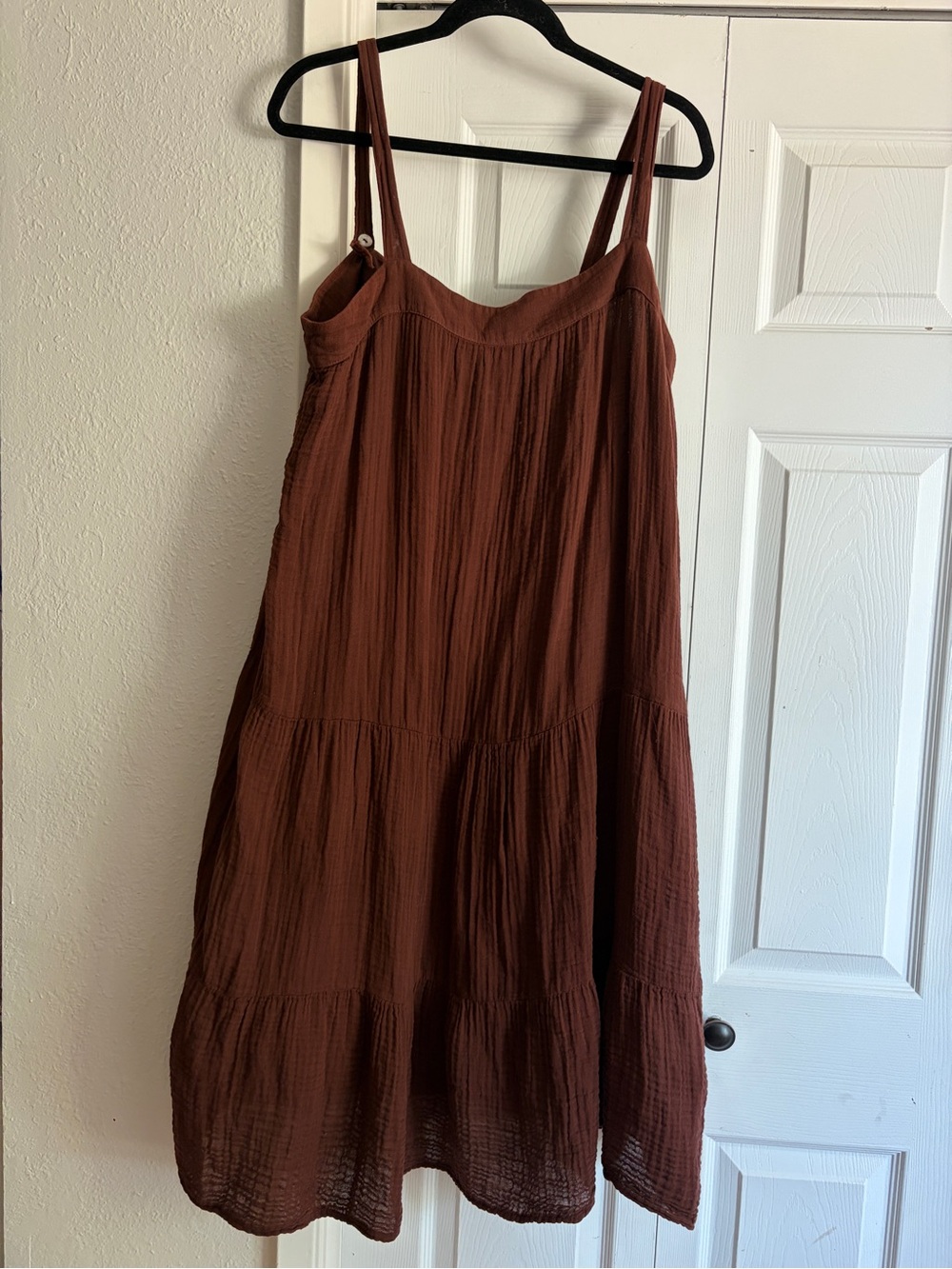 MICHAEL STARS EVIE DOUBLE GAUZE DRESS